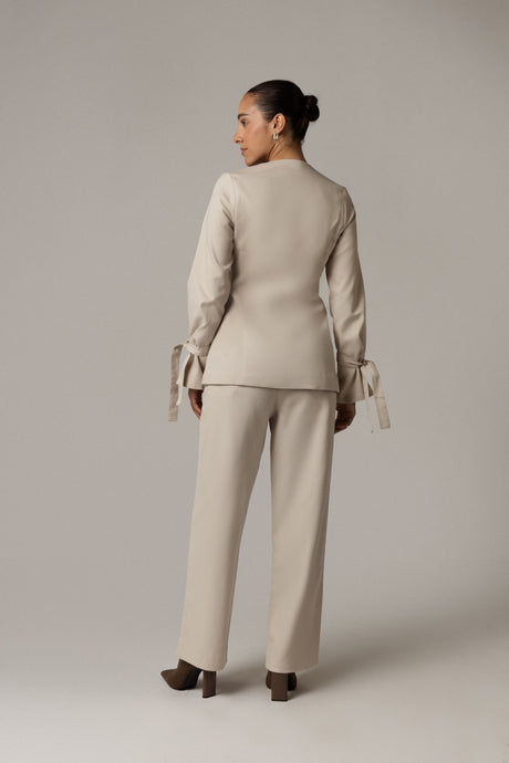 Twill Grey Suit Co-ord Jacket - Noētic