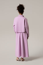 Twill Shirt & Skirt Set - Purple - Noētic