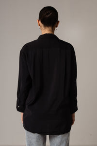 Utility Pocket Shirt - Black - Noētic