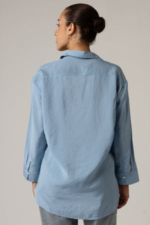 Utility Pocket Shirt - Blue - Noētic