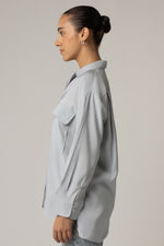 Utility Pocket Shirt - Light Blue - Noētic