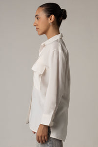 Utility Pocket Shirt - Off-White - Noētic