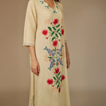 Yellow The Garden of Najel Embellished Dress - Noētic