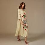 Yellow The Garden of Najel Embellished Dress - Noētic